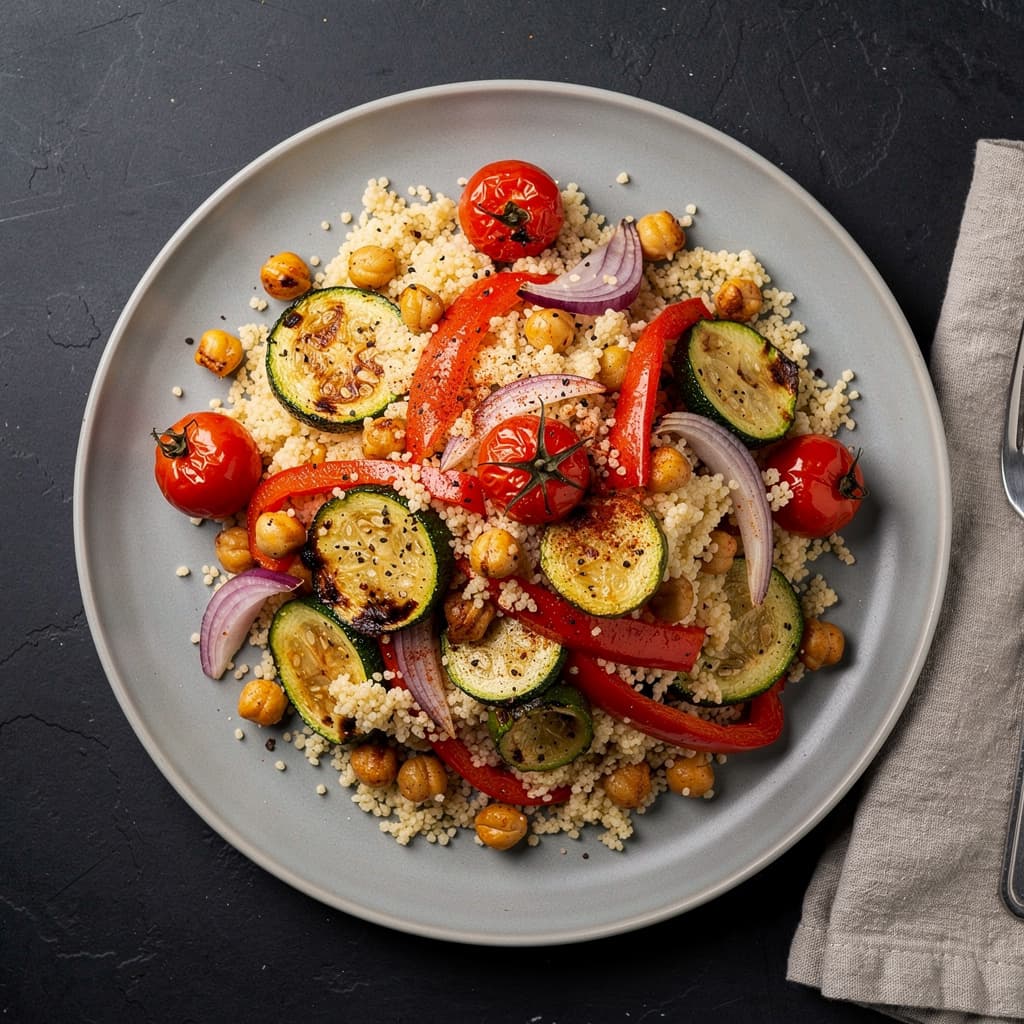 Couscous with Roasted Vegetables