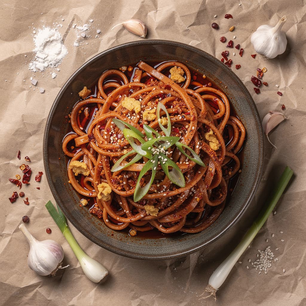 Thick Noodles with Beef