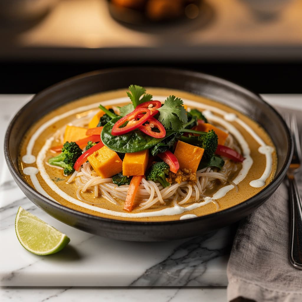 Thai Coconut Vegetable Soup