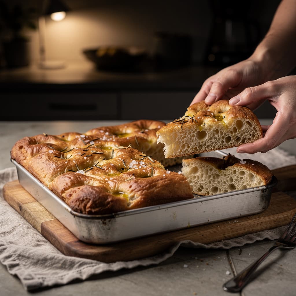 No-Knead Focaccia