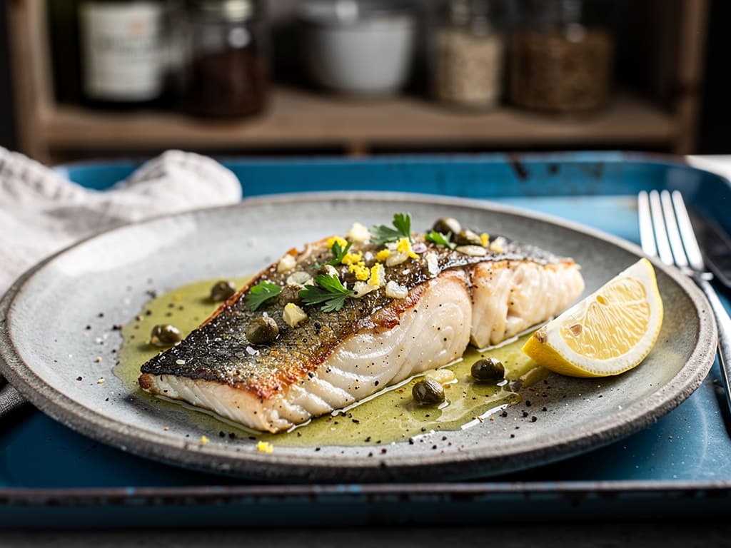 Pan-Seared Sea Bass