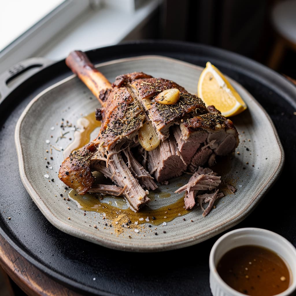 Slow-Roasted Lamb Shoulder