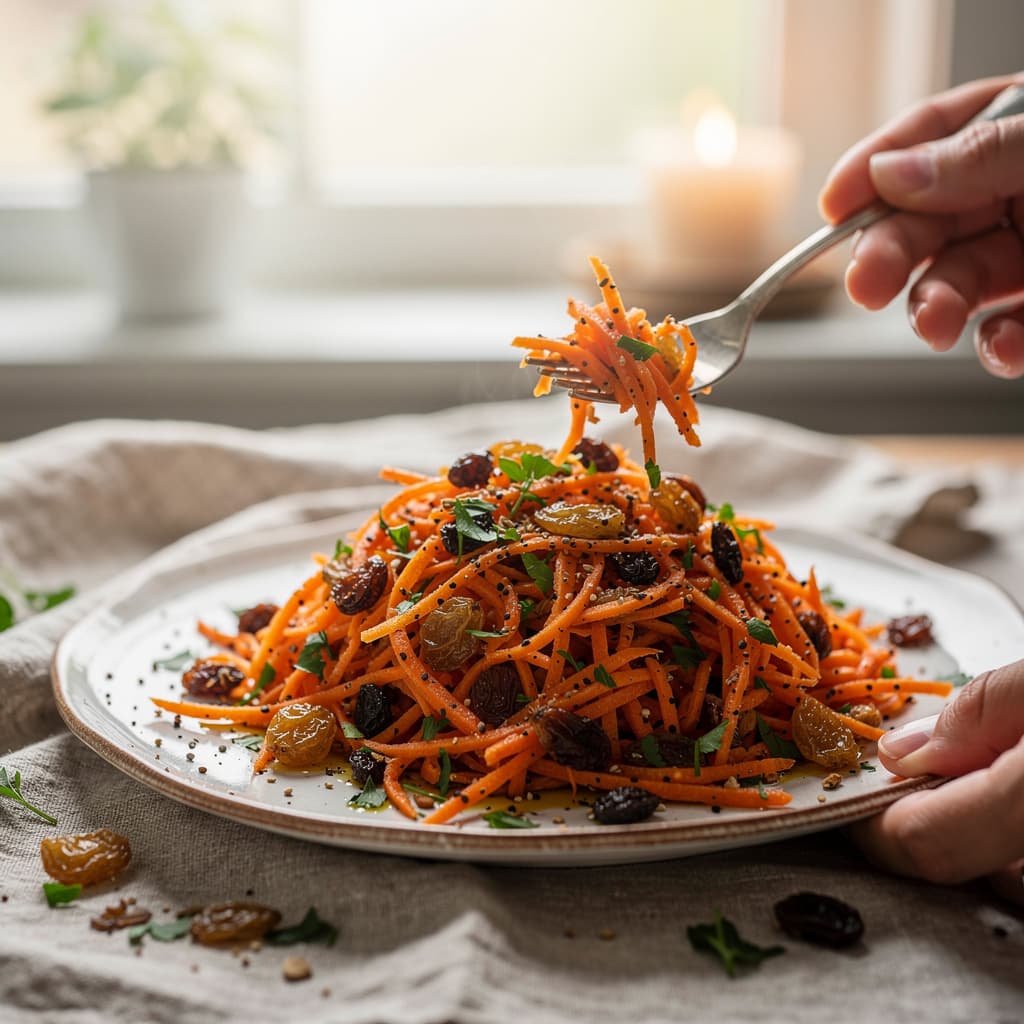 Carrot Raisin Cumin Salad