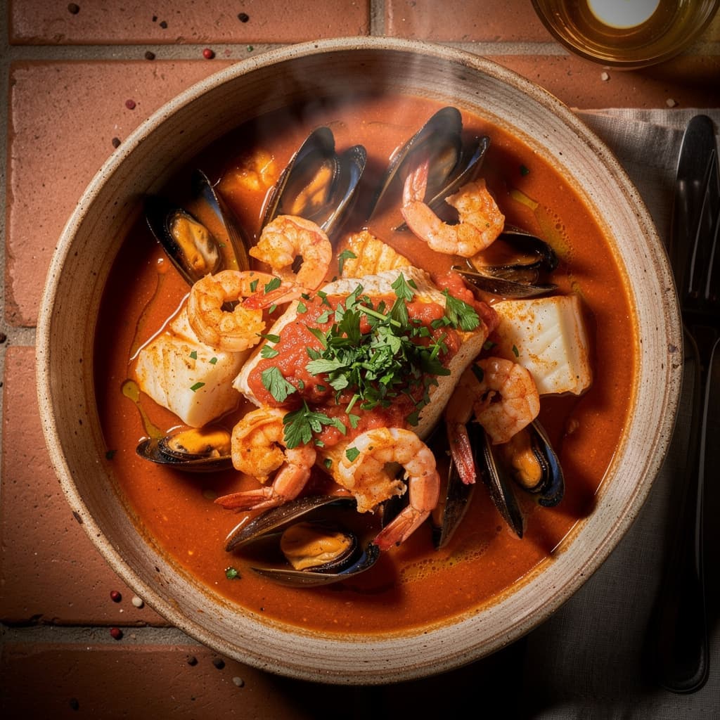 Seafood Tomato Stew