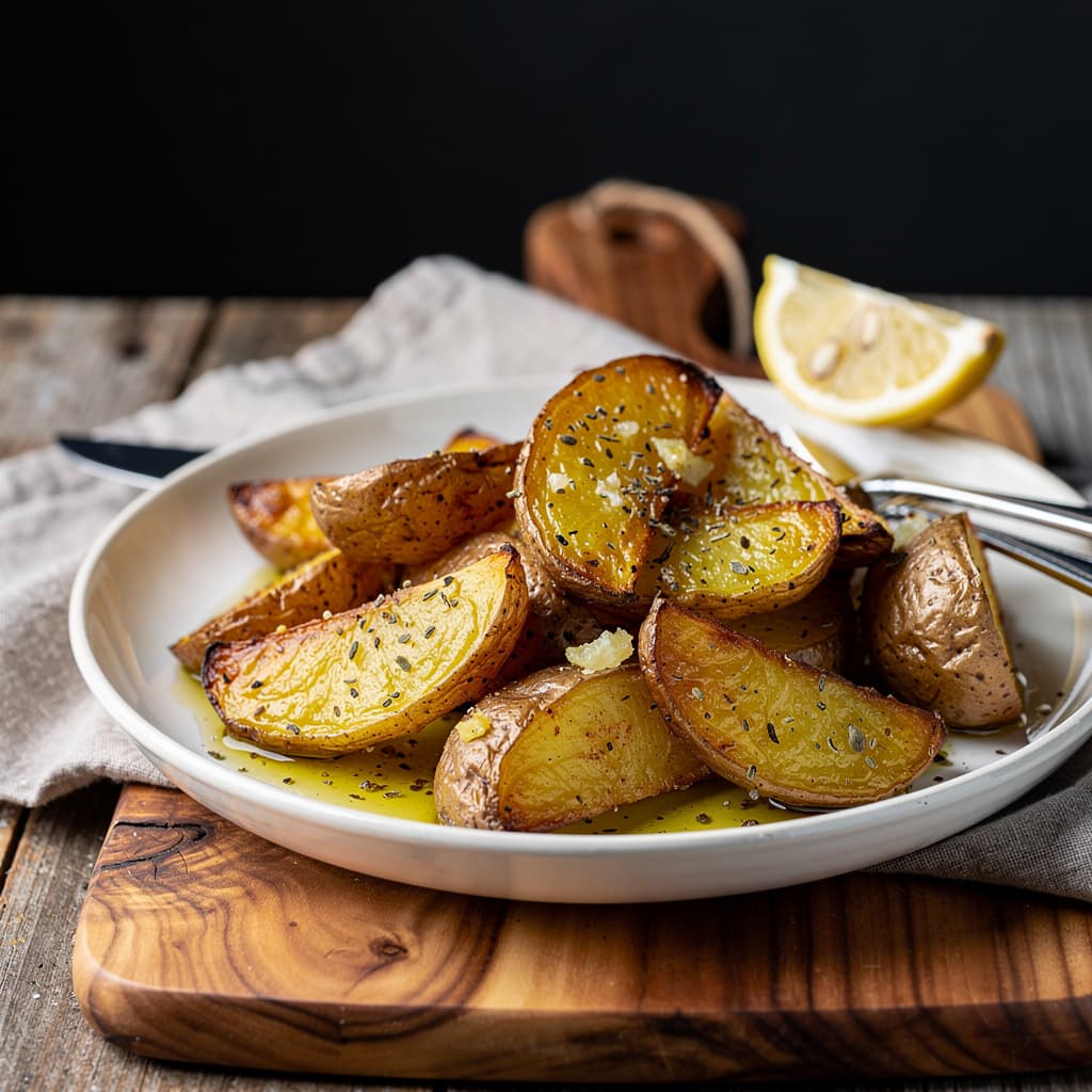 Greek Lemon Potatoes