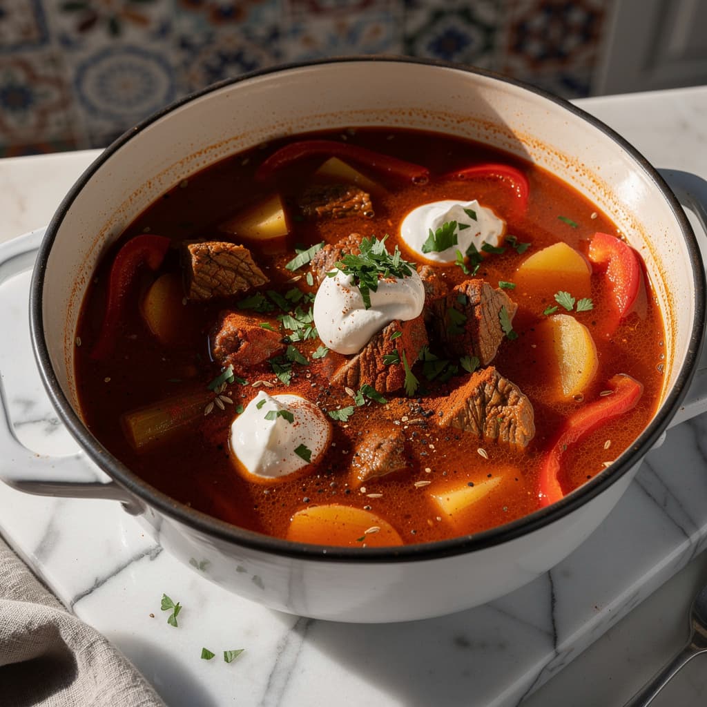 Hungarian Goulash Soup