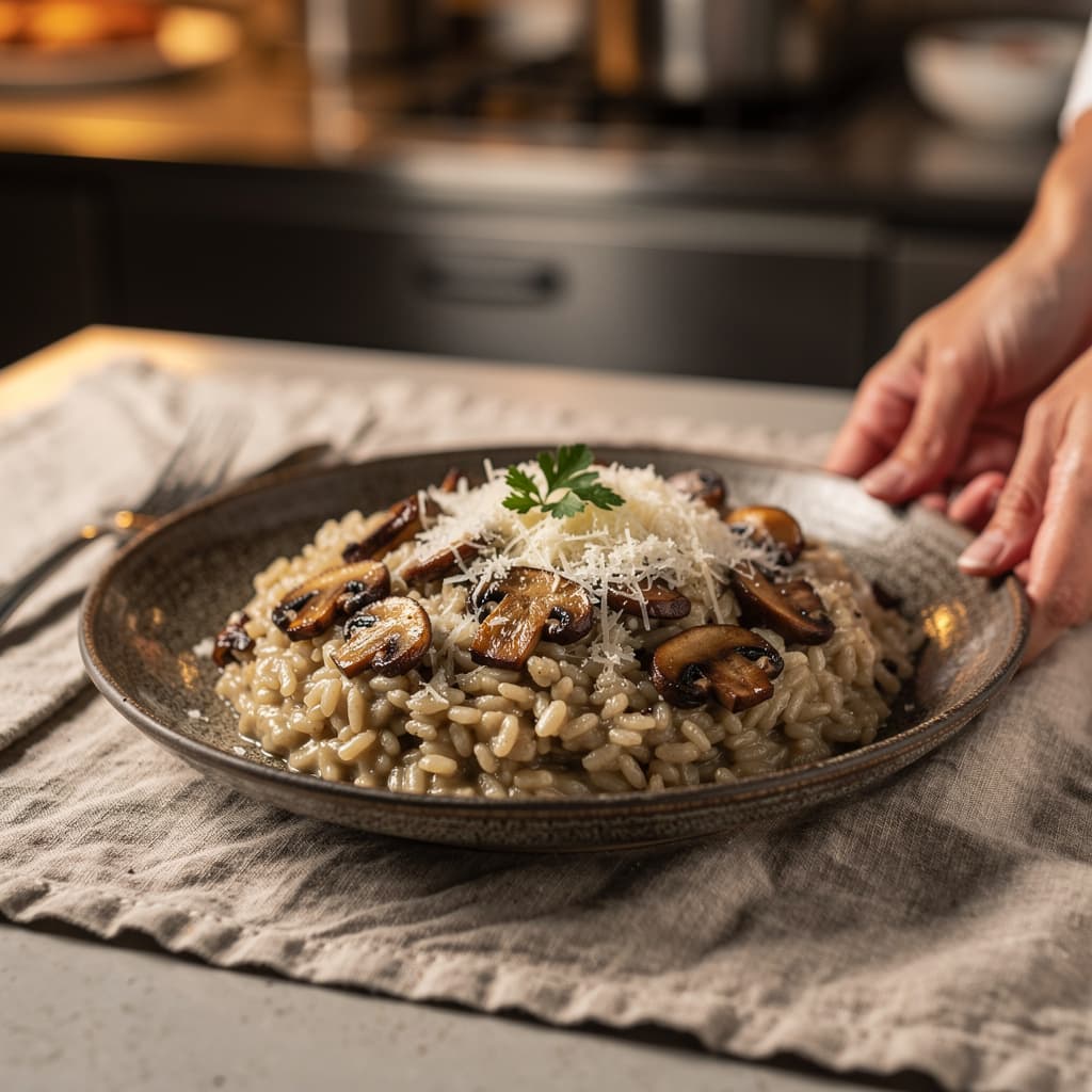 Mushroom Risotto