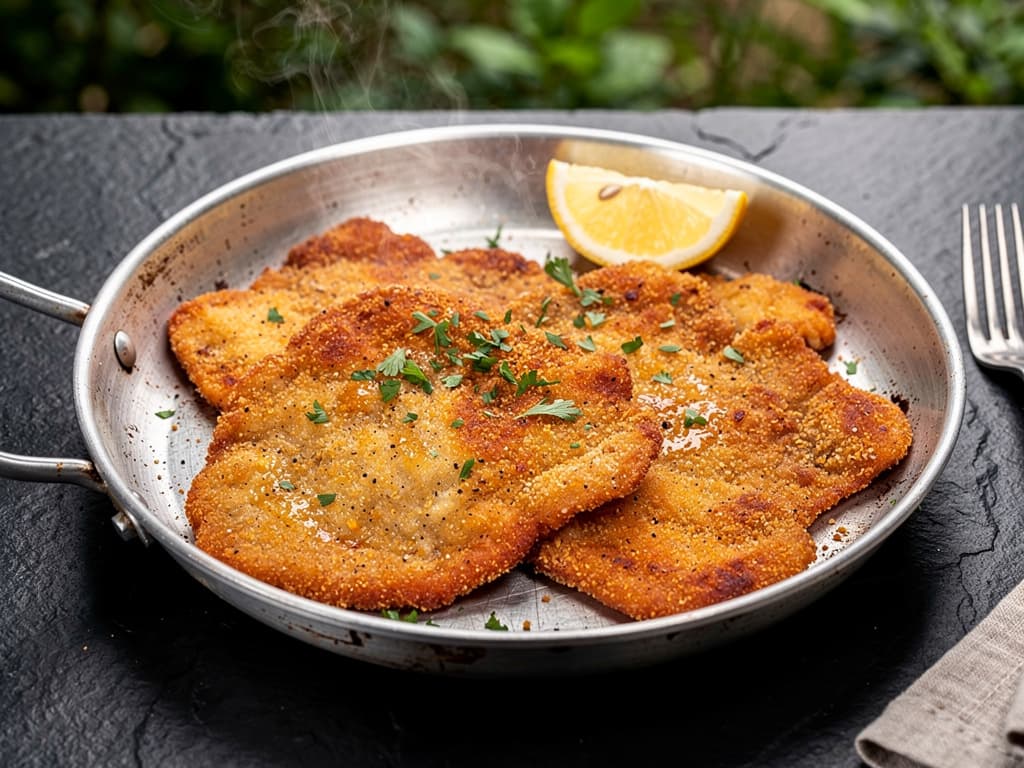 Crispy Pork Schnitzel