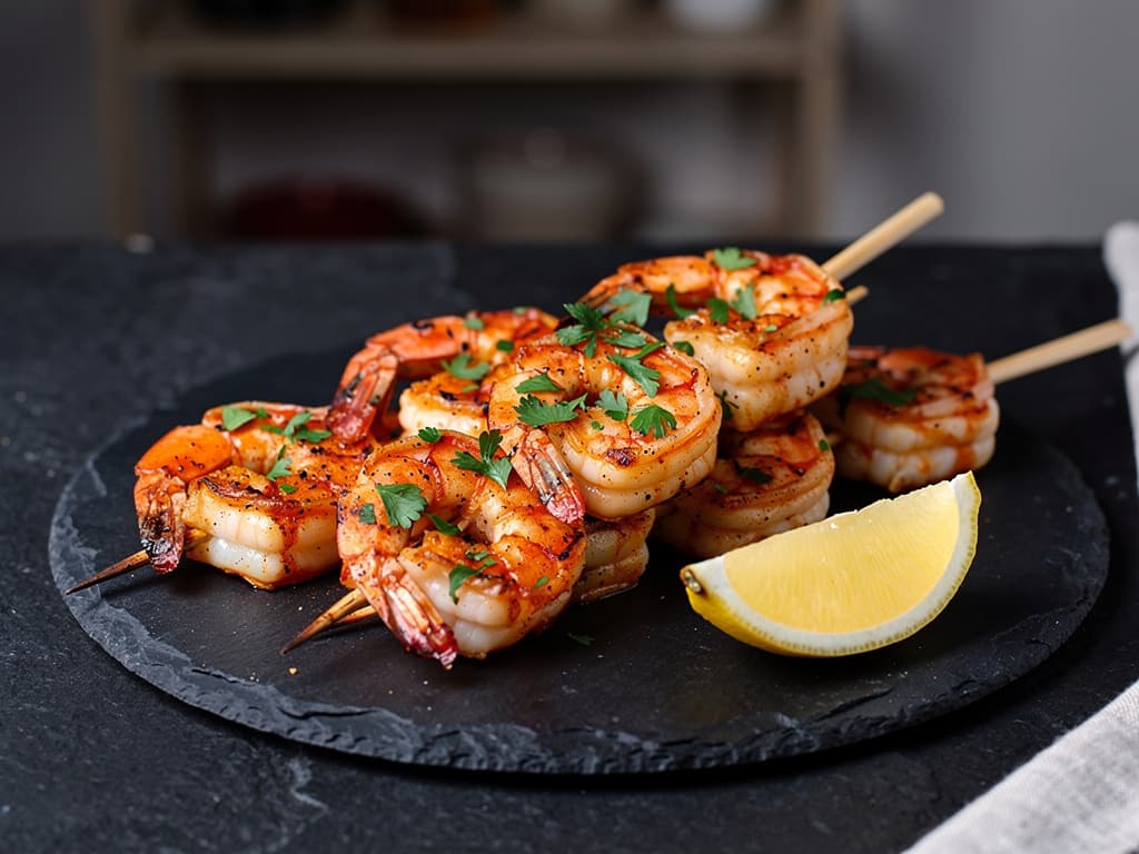 Smoky Prawn Skewers