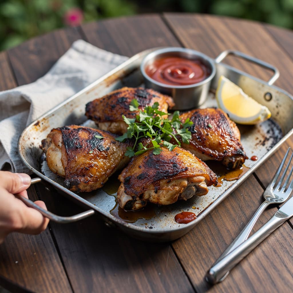 Barbecue Chicken Thighs