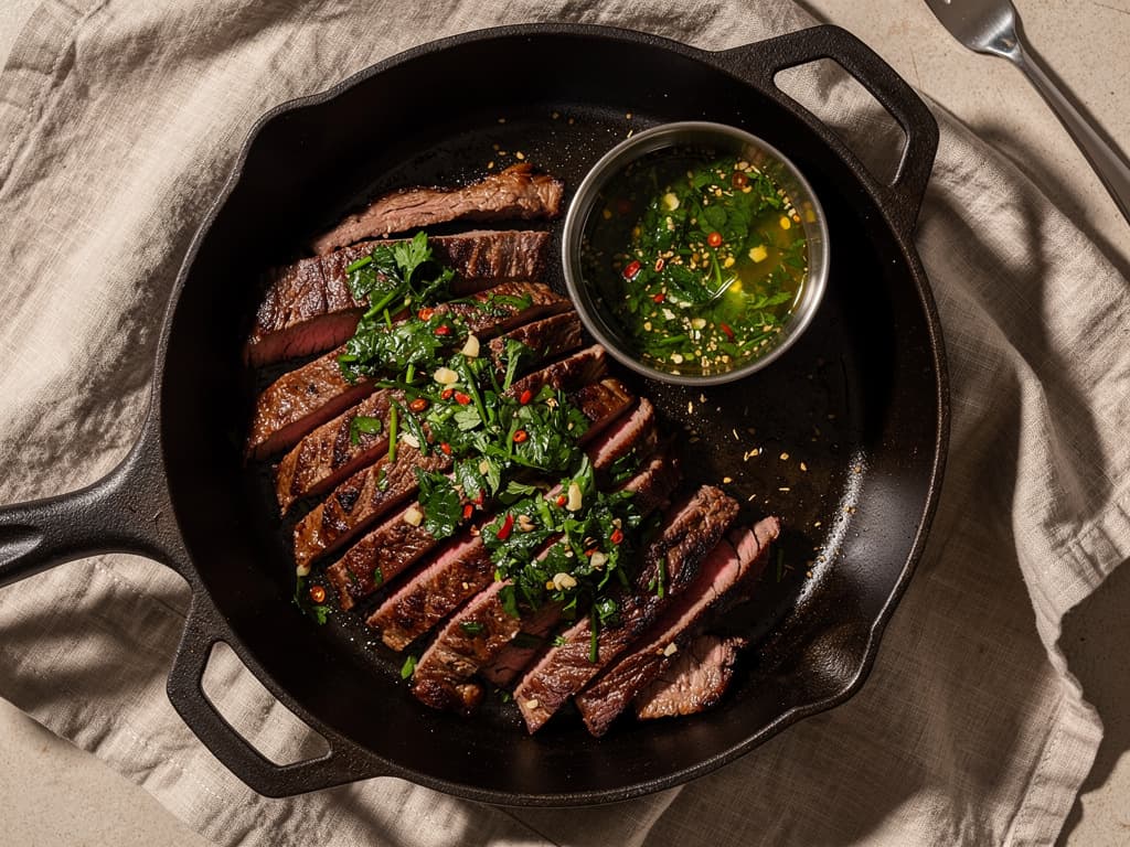 Chimichurri Skirt Steak