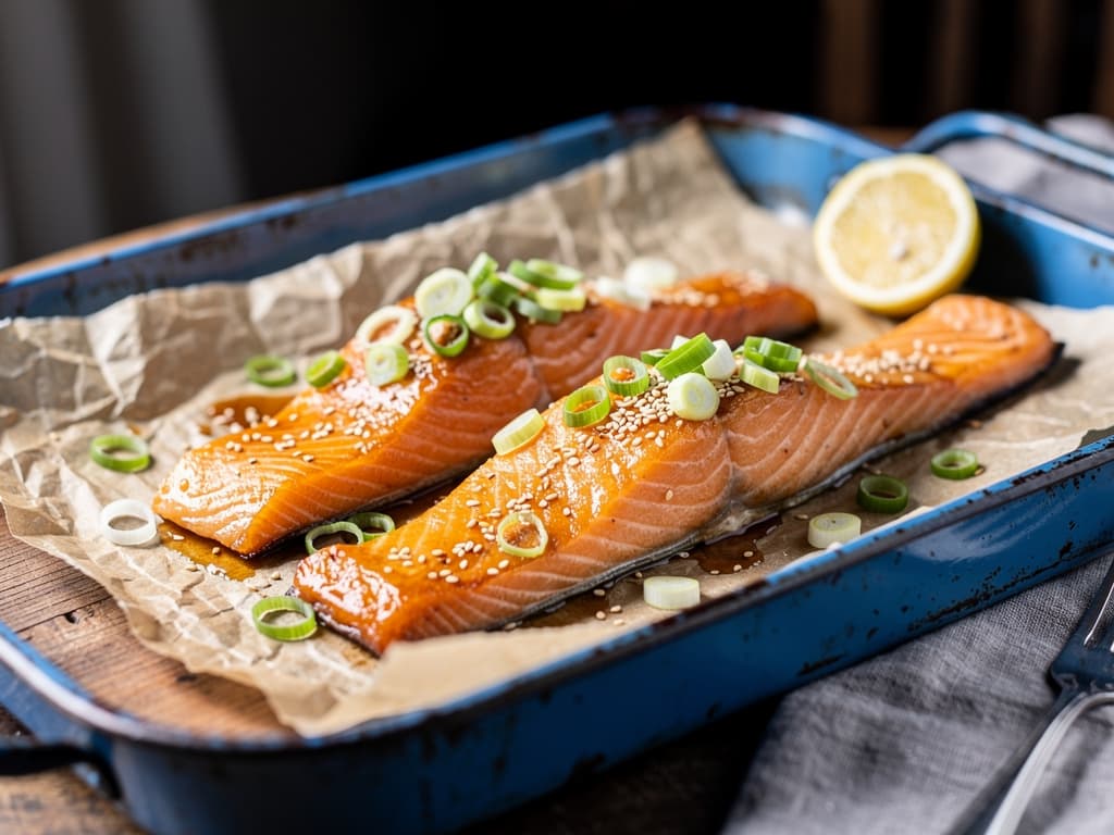 Miso Glazed Salmon
