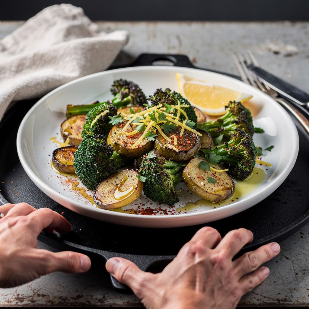 Roasted Broccoli with Lemon