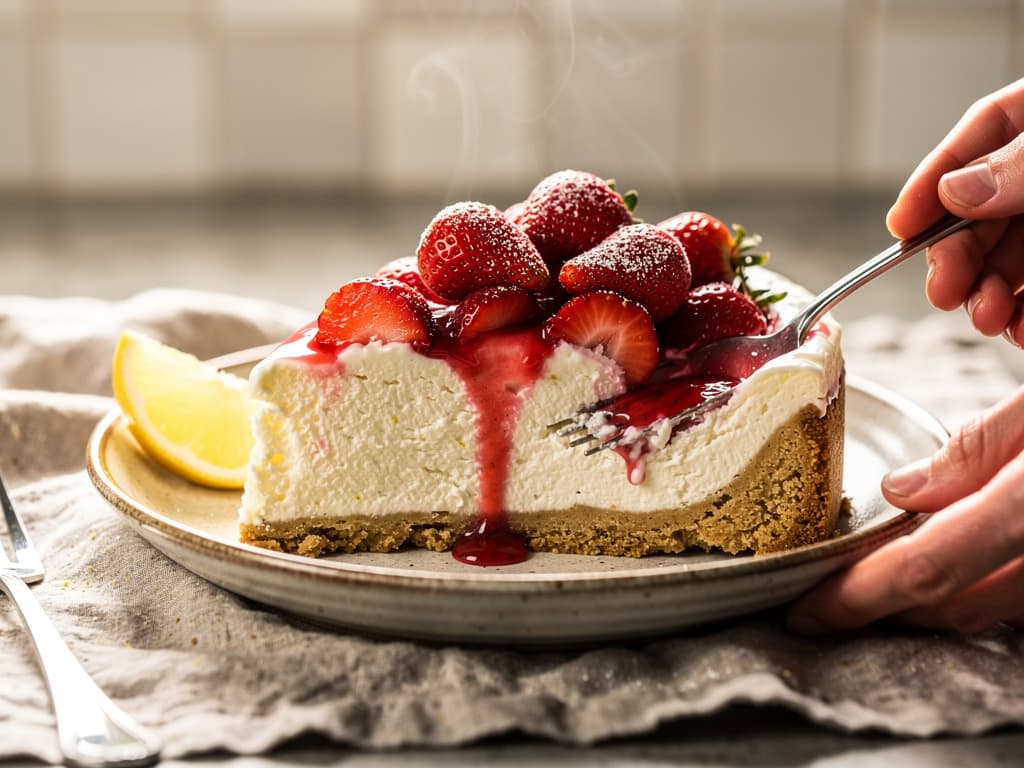 Greek Yogurt Cheesecake