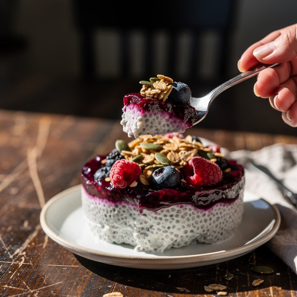 Berry Chia Pudding
