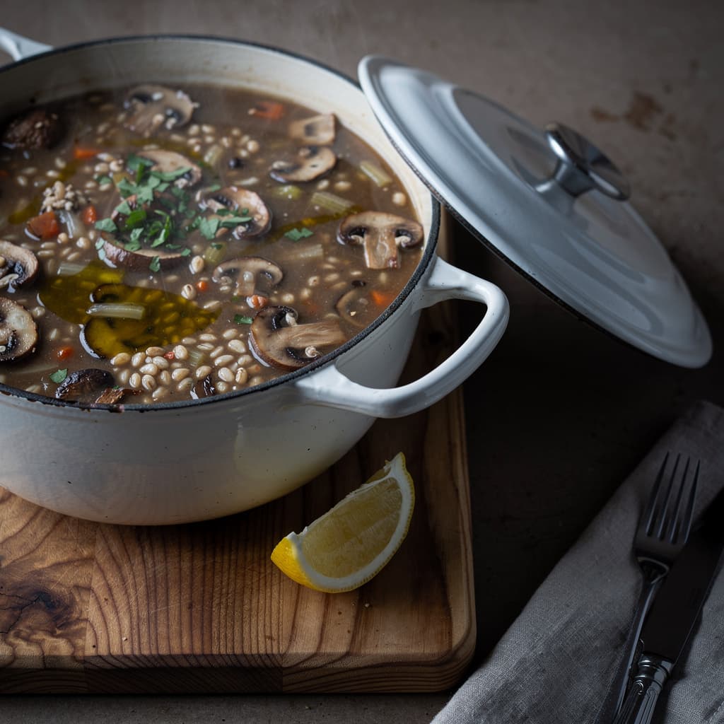 Mushroom Barley Soup