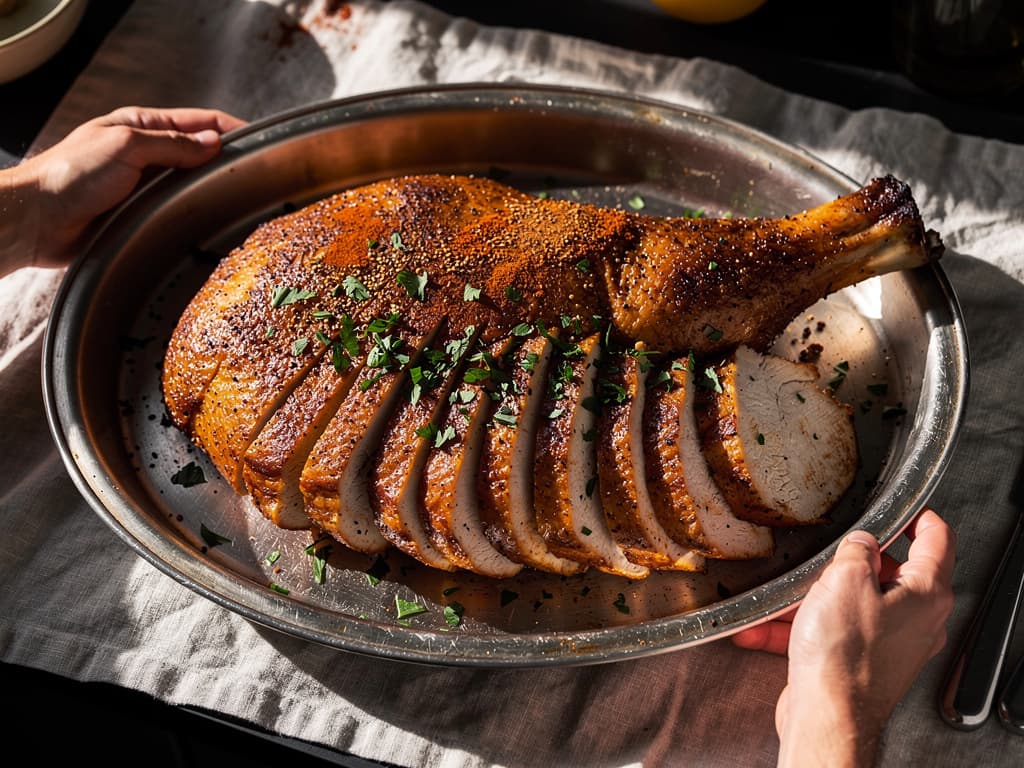 Big Green Egg Smoked Turkey Breast