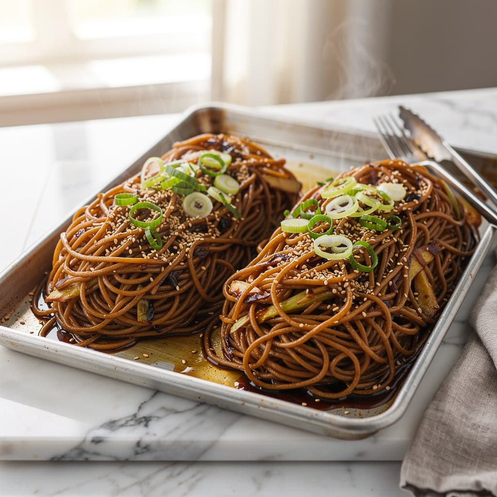 Ginger Scallion Noodles
