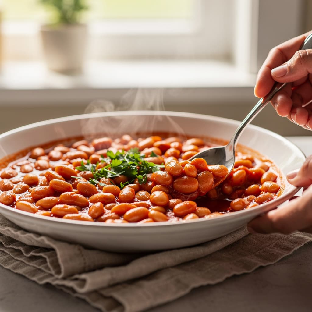 Tomato Baked Beans