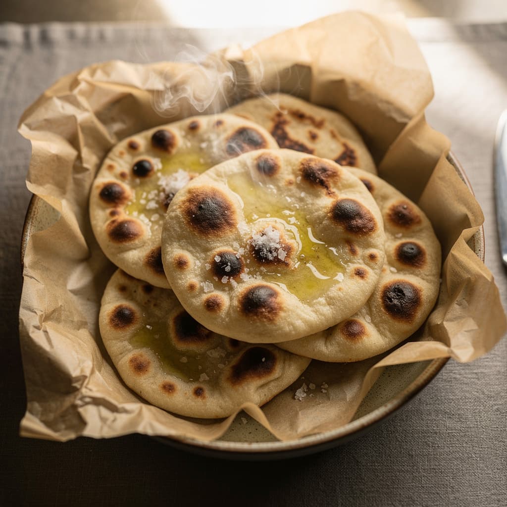 Quick Yogurt Flatbreads