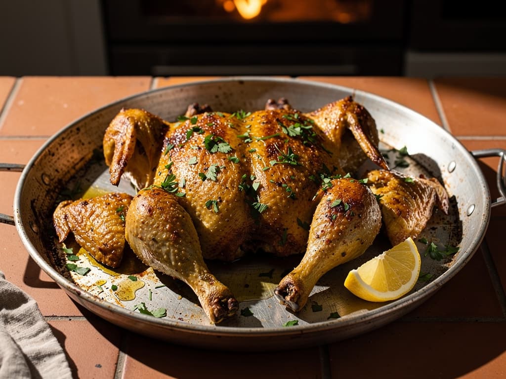 Big Green Egg Spatchcock Chicken