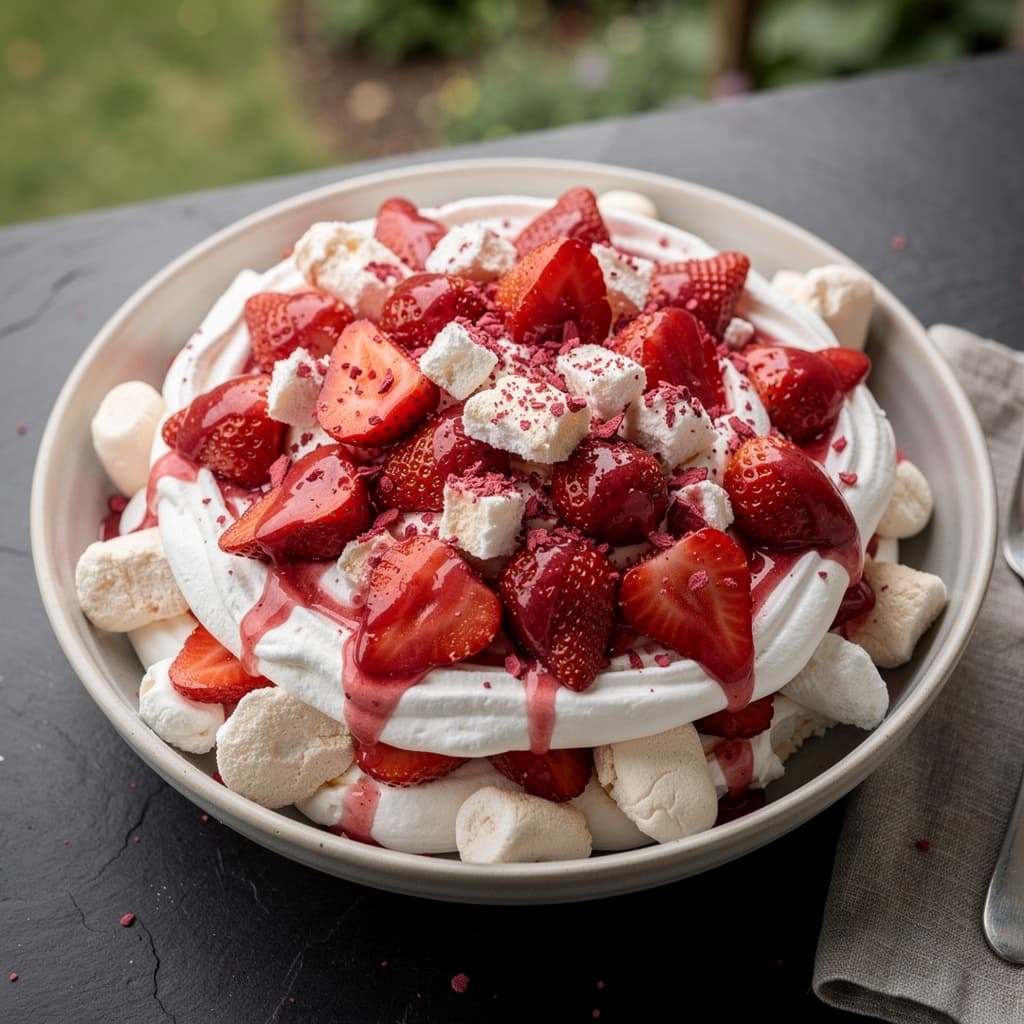 Strawberry Eton Mess