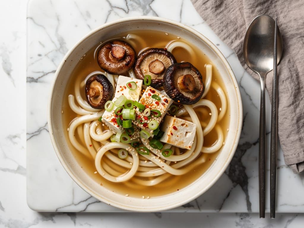 Miso Mushroom Udon