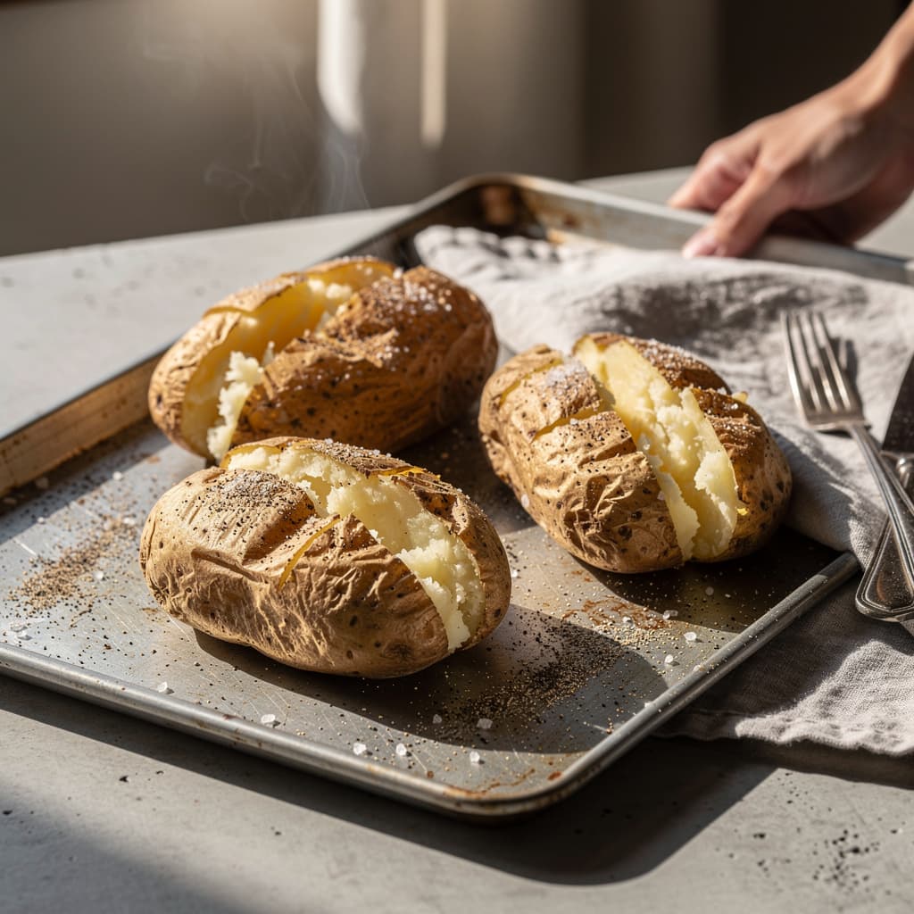 Crisp Jacket Potatoes