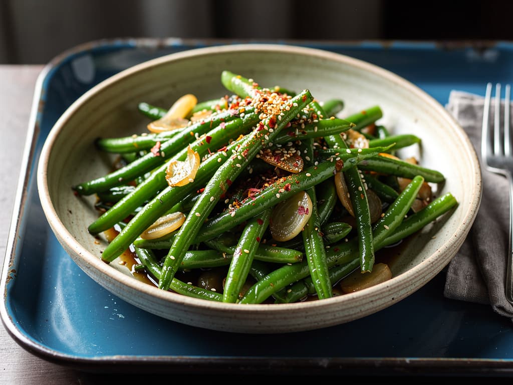 Garlic Green Beans