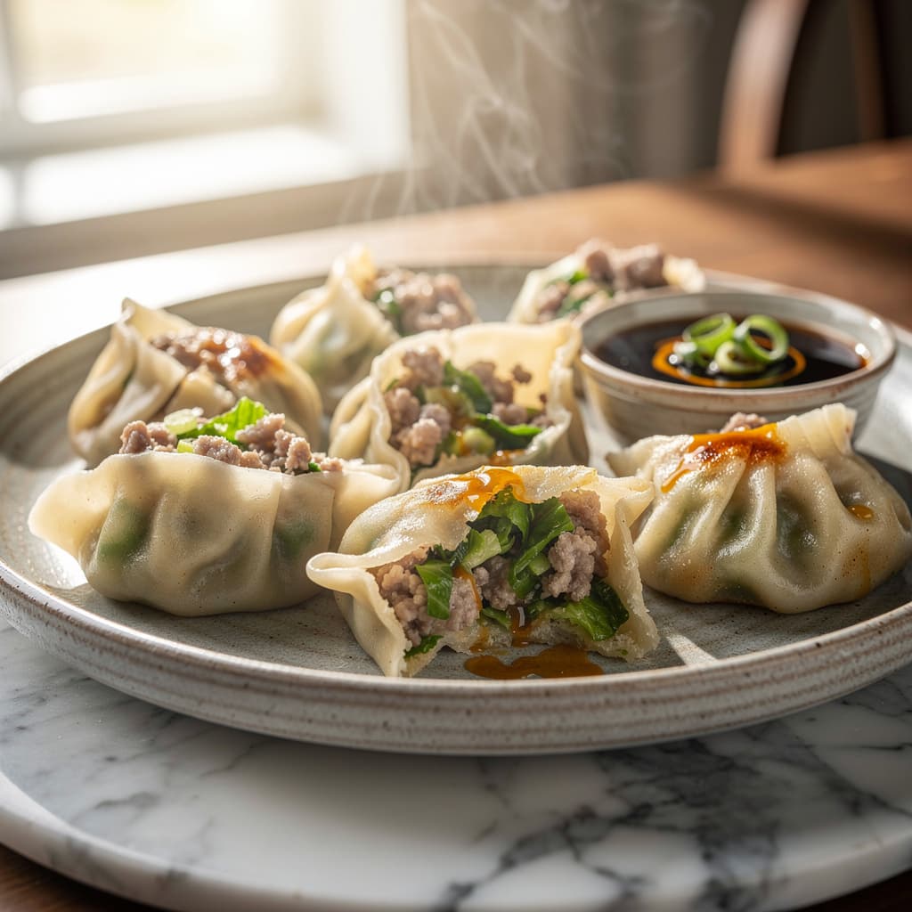Pork and Cabbage Jiaozi