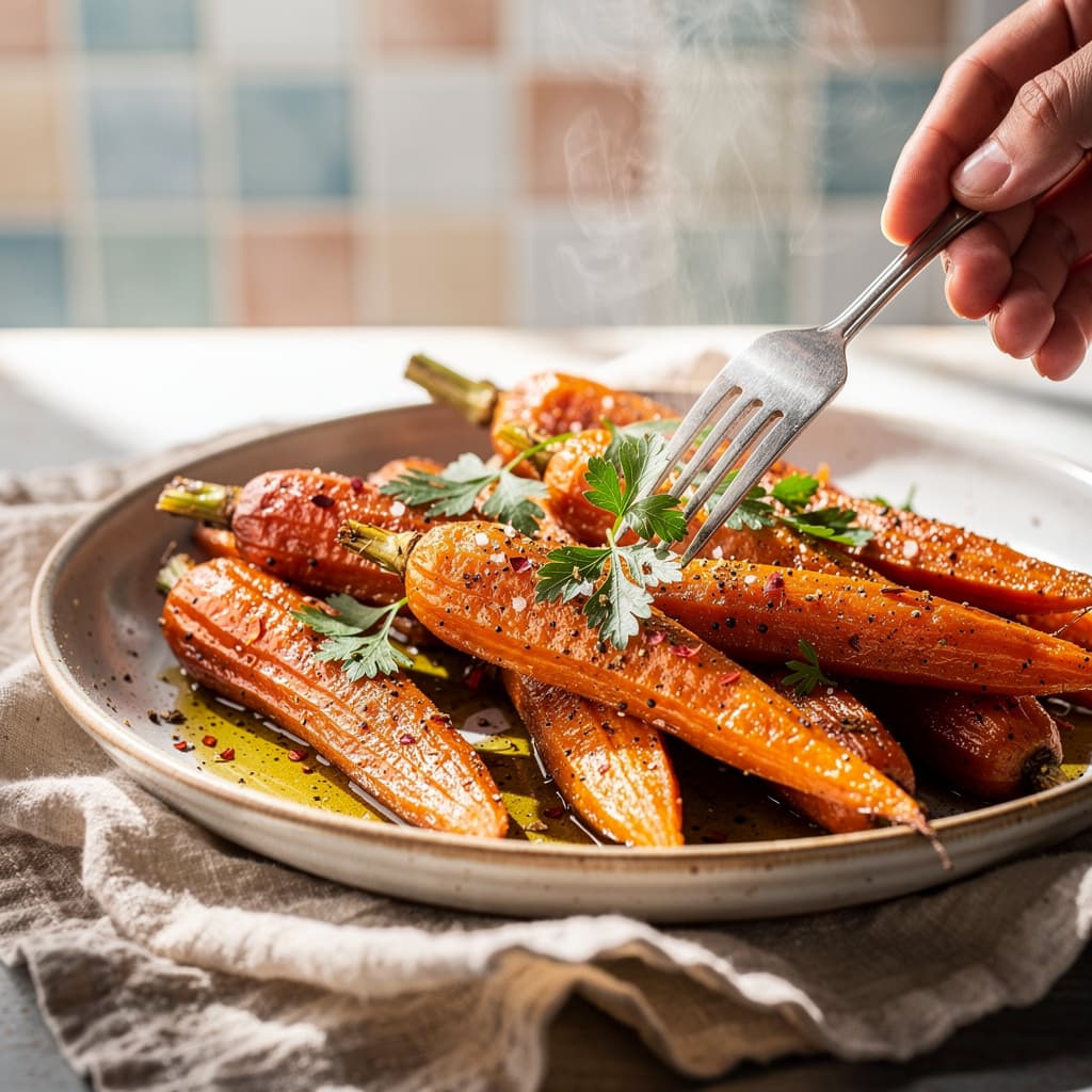 Maple Roasted Carrots