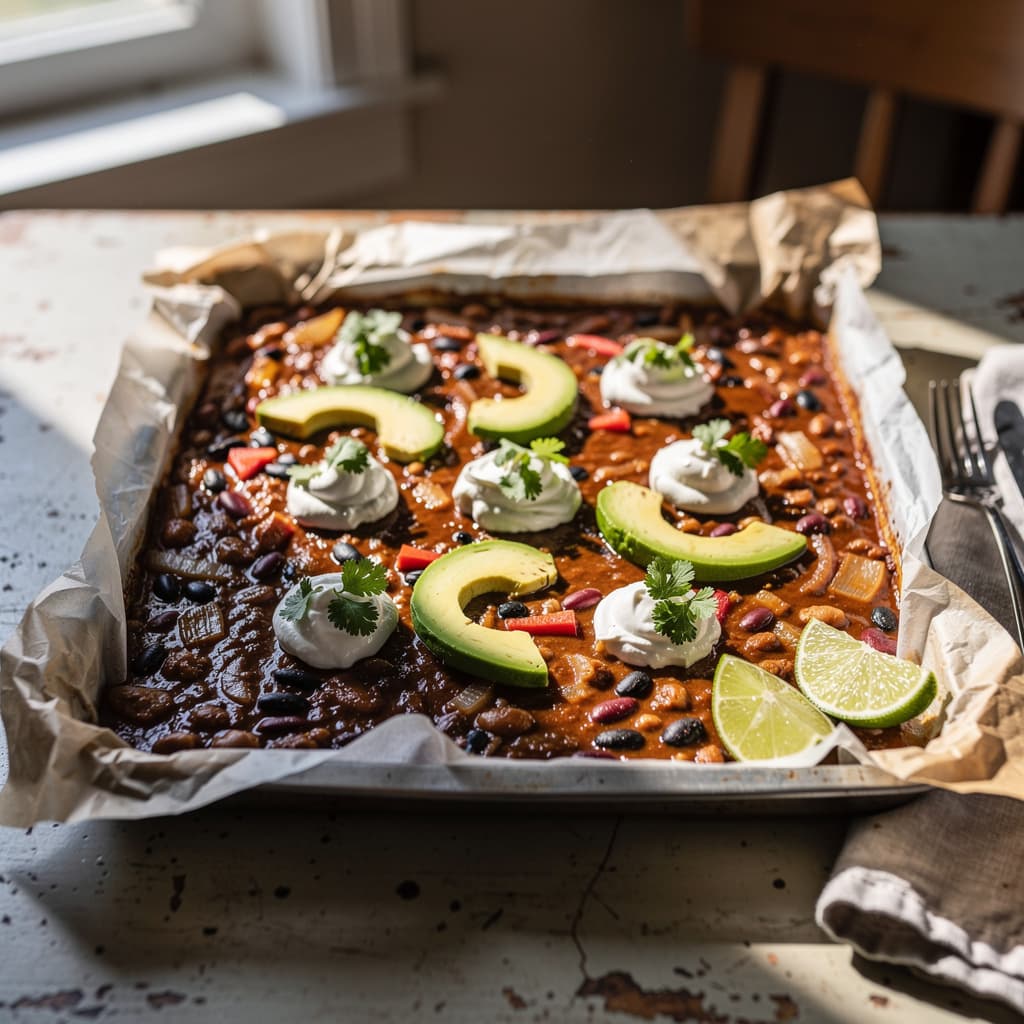 Smoky Three Bean Chilli