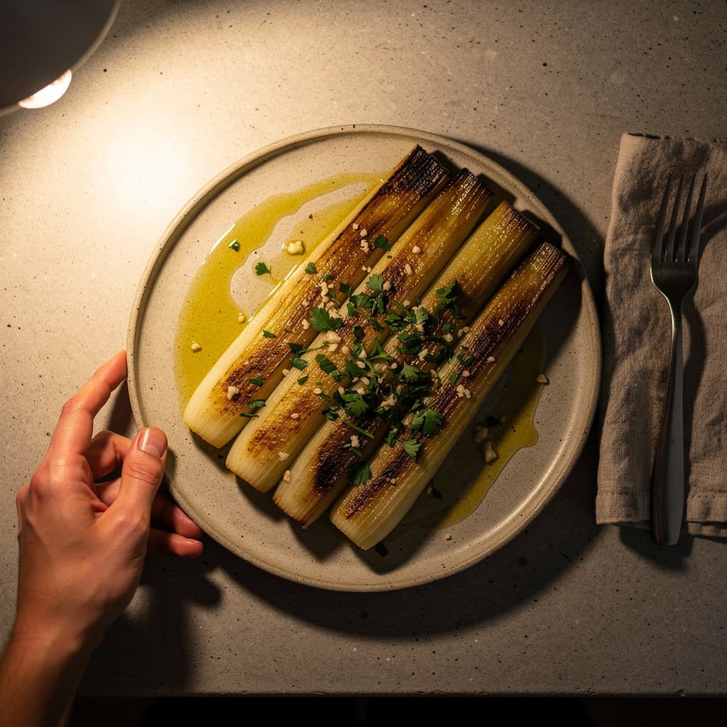 Braised Leeks